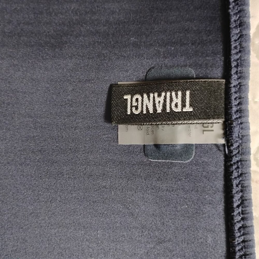 Bundle of 3 Triangl Women's Yellow Bikini Set Size Small with Navy Thong Bottom - Picture 9 of 9